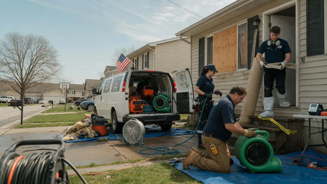 Water Damage Restoration in Morrisville, PA near me